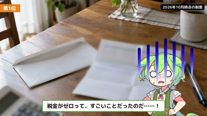 NISAは税金で損?利益への課税を比べるの動画の場面5:ずんだもんが話す場面
